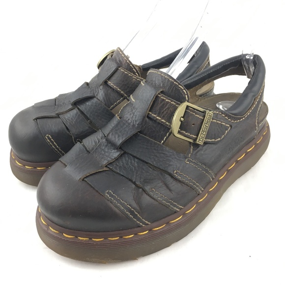 dr martens closed toe sandals